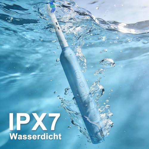 3862 - 8 Brush Heads 3 Modes White