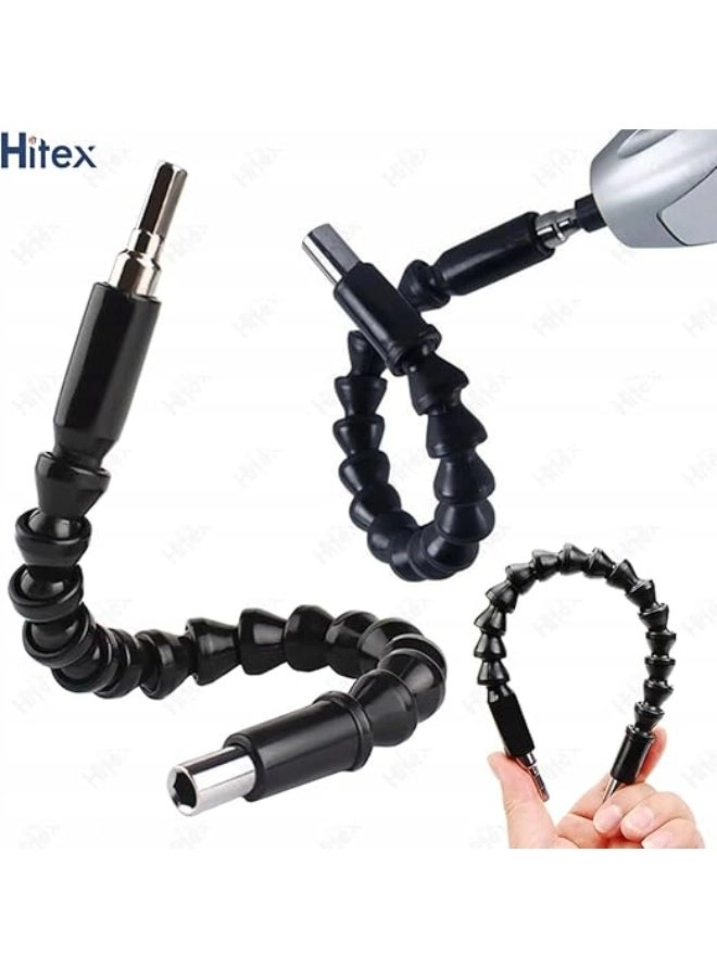 Flexible Drill Bit Extension - 11.8 inch 1/4 inch