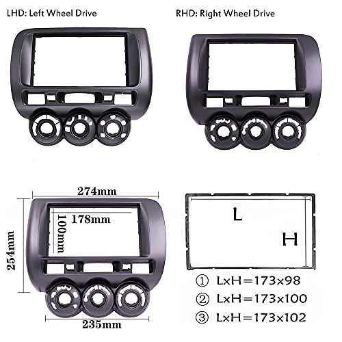 Car Radio Fascia - JAZZ 2002-2008