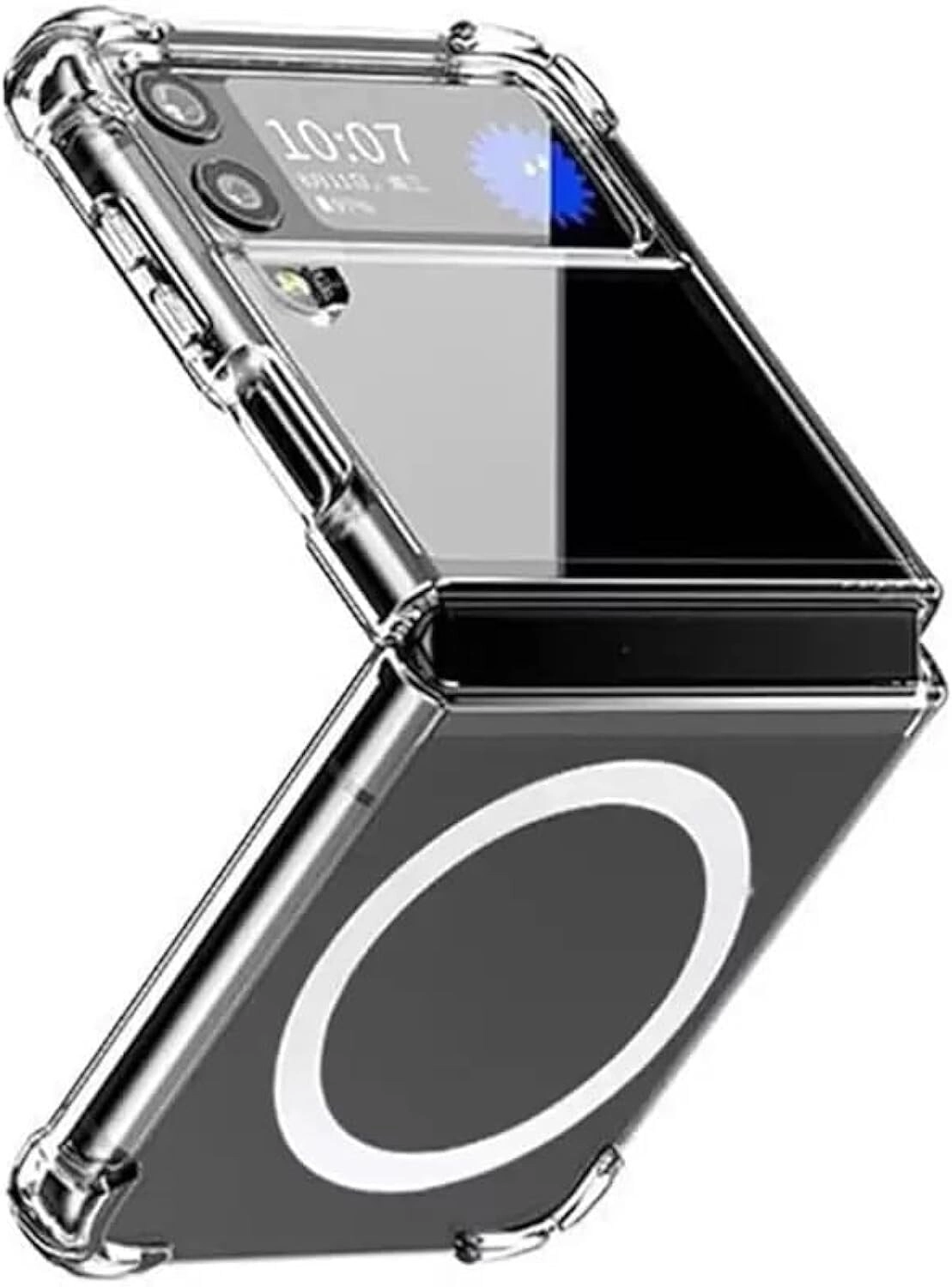 Muzz International Magnetic Cover Hard Back Case with MagSafe for Samsung Galaxy Z Flip 4