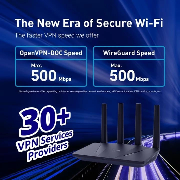 AX1800 - 1800 Mbps WiFi 6