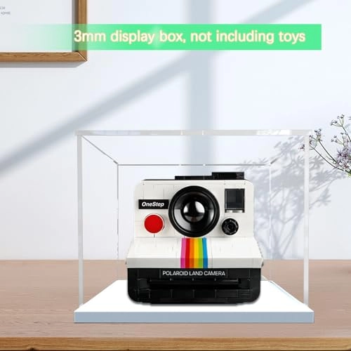 21345 Display Case - Acrylic Dustproof Black Base