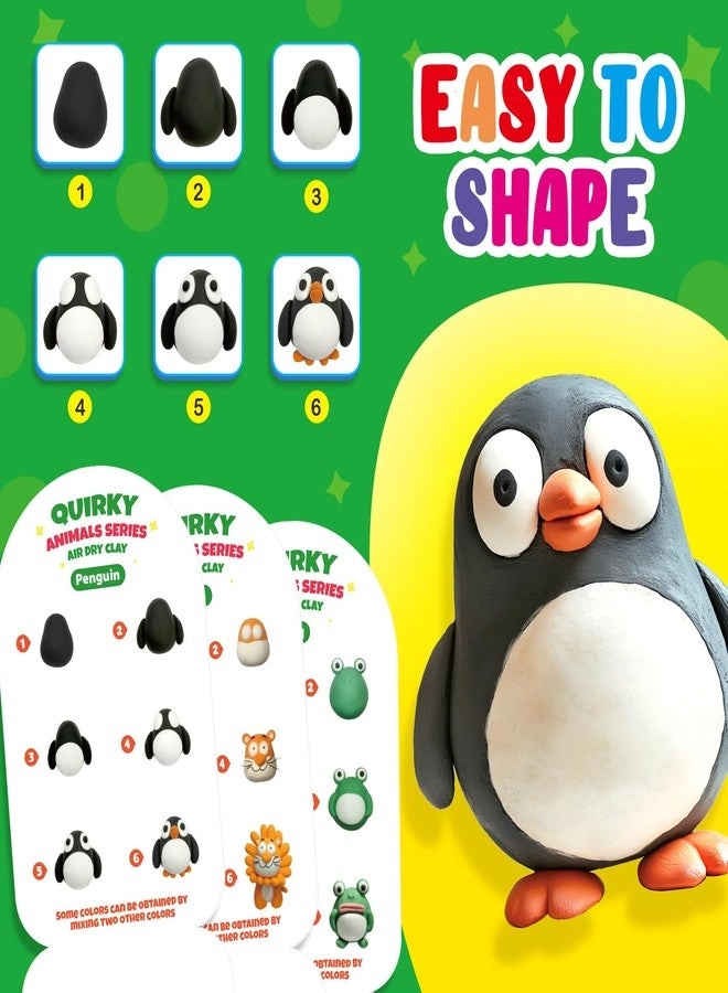 Air Dry Clay Kit - 12pcs.