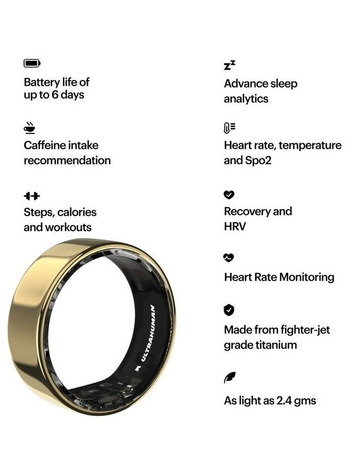 Ring AIR - HRV Temperature Monitoring 6 Days Battery Life