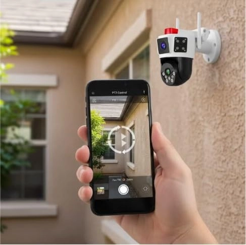 Solar Powered Surveillance Camera 4k