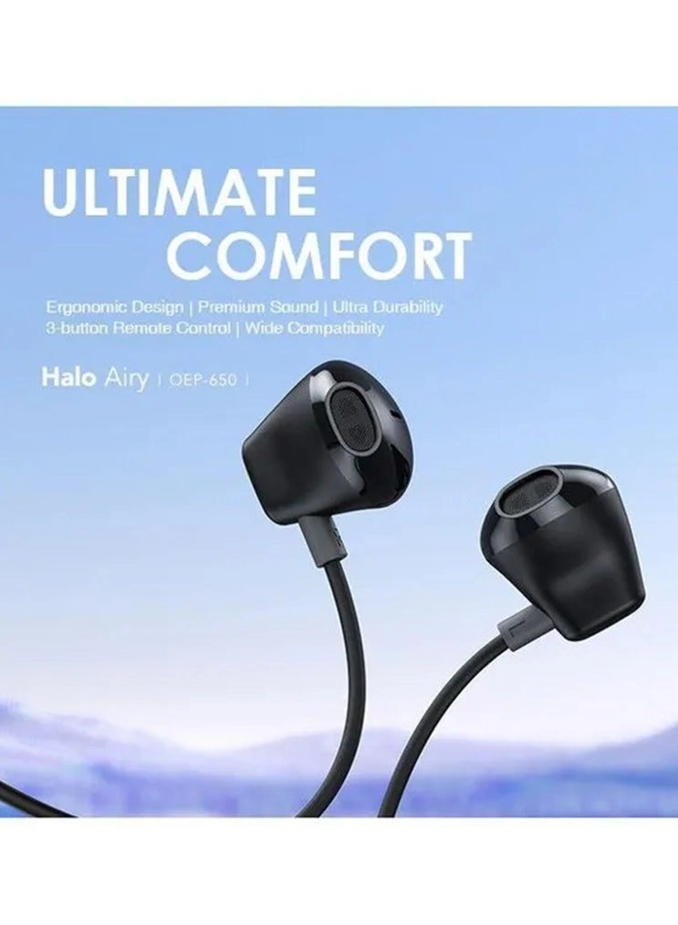Halo Airy Wired Earphone