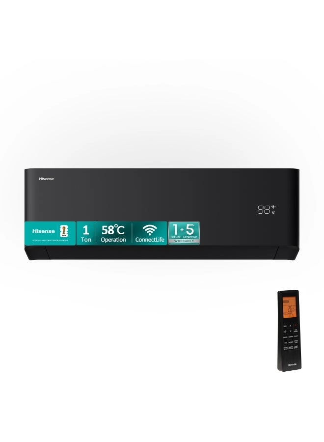 Hisense 1 Ton Split Air Conditioner - 12000 BTU Rotary Compressor R410