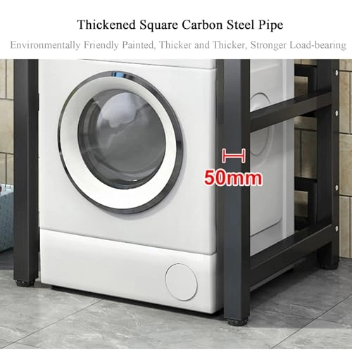 Multifunction Wash Machine Stand Base - Height Adjustable 400KG Load Capacity Strong Steel Construction