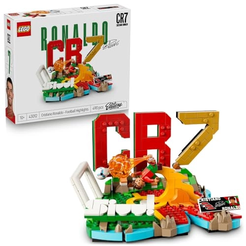 Cristiano Ronaldo – Football Highlights (43012) - 3D Display Model Collectible Minifigure