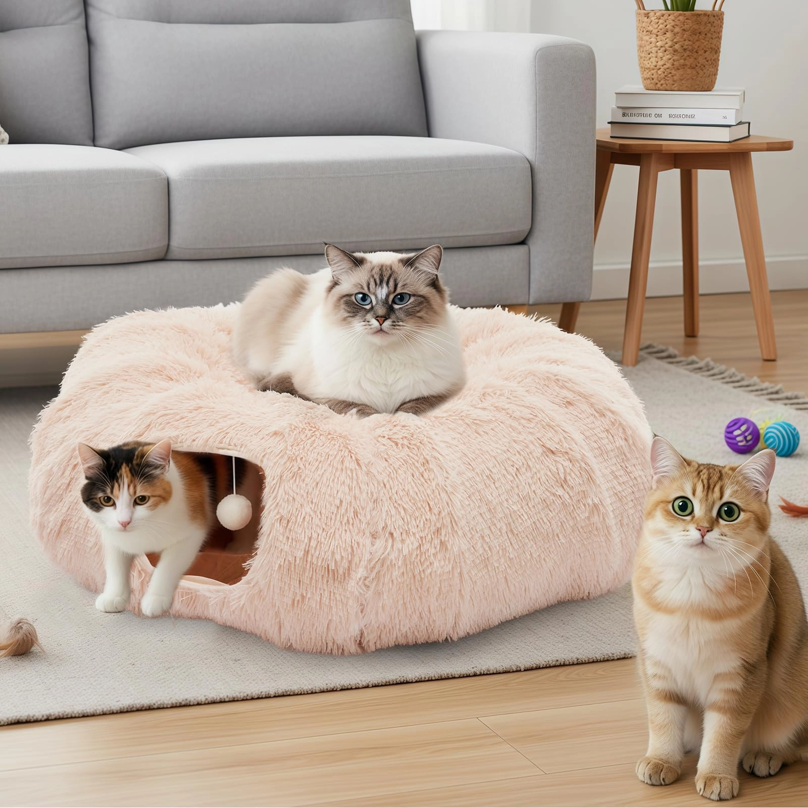 Cat Tunnel - Plush Polyester Iron