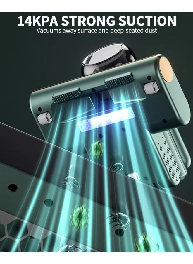 Bed UV Vacuum Cleaner - 12KPa Black