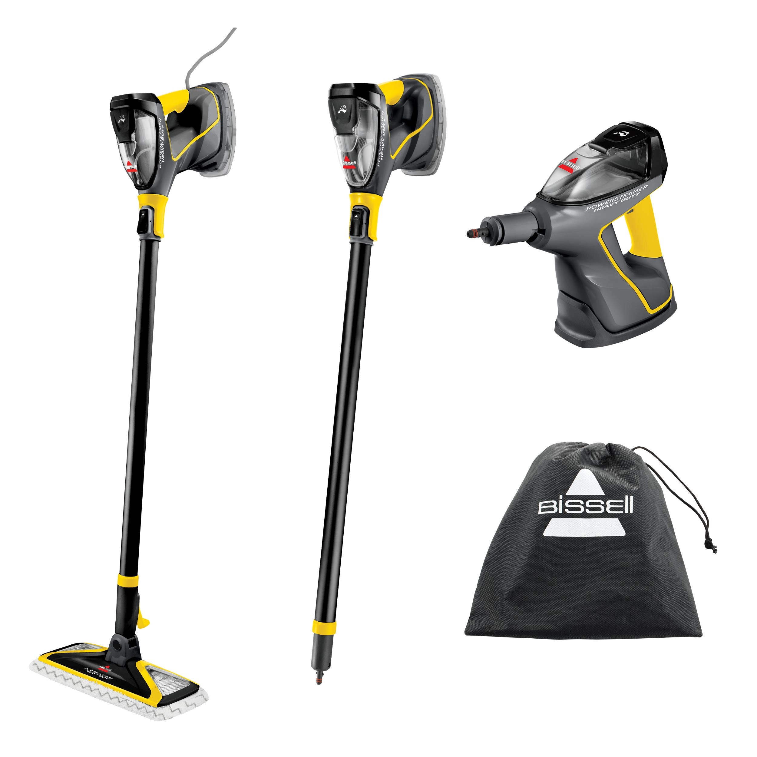 Bissell Power Steamer Heavy Duty 3-in-1 Steam Mop and Handheld Steamer