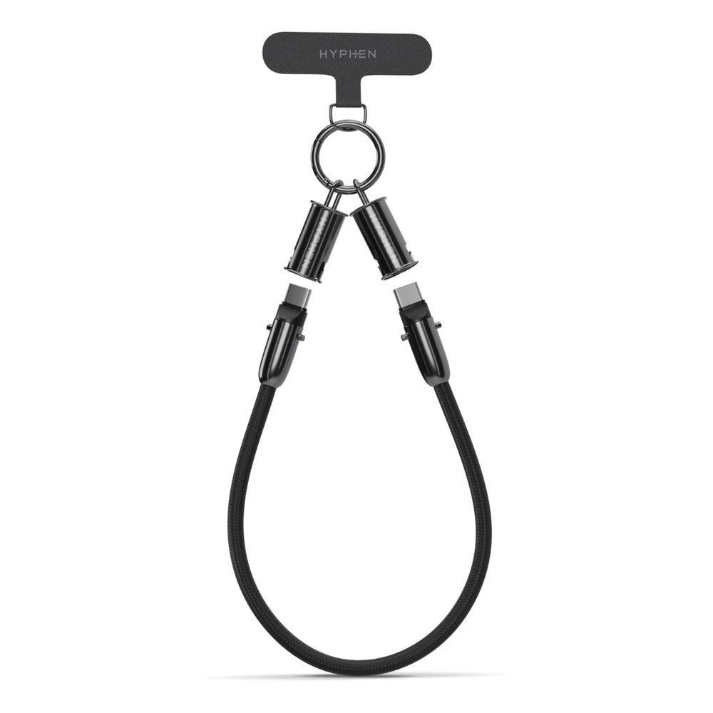 Hyphen Charge Cable 100W USB-C to USB-C 0.3m Braided