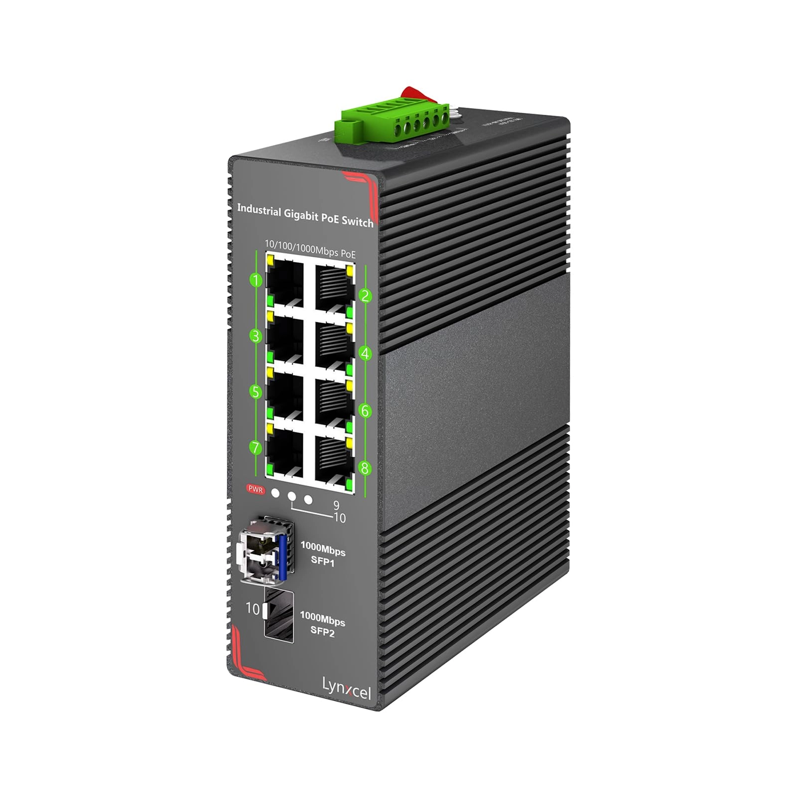 8 Port PoE Gigabit Switch 8-Ports