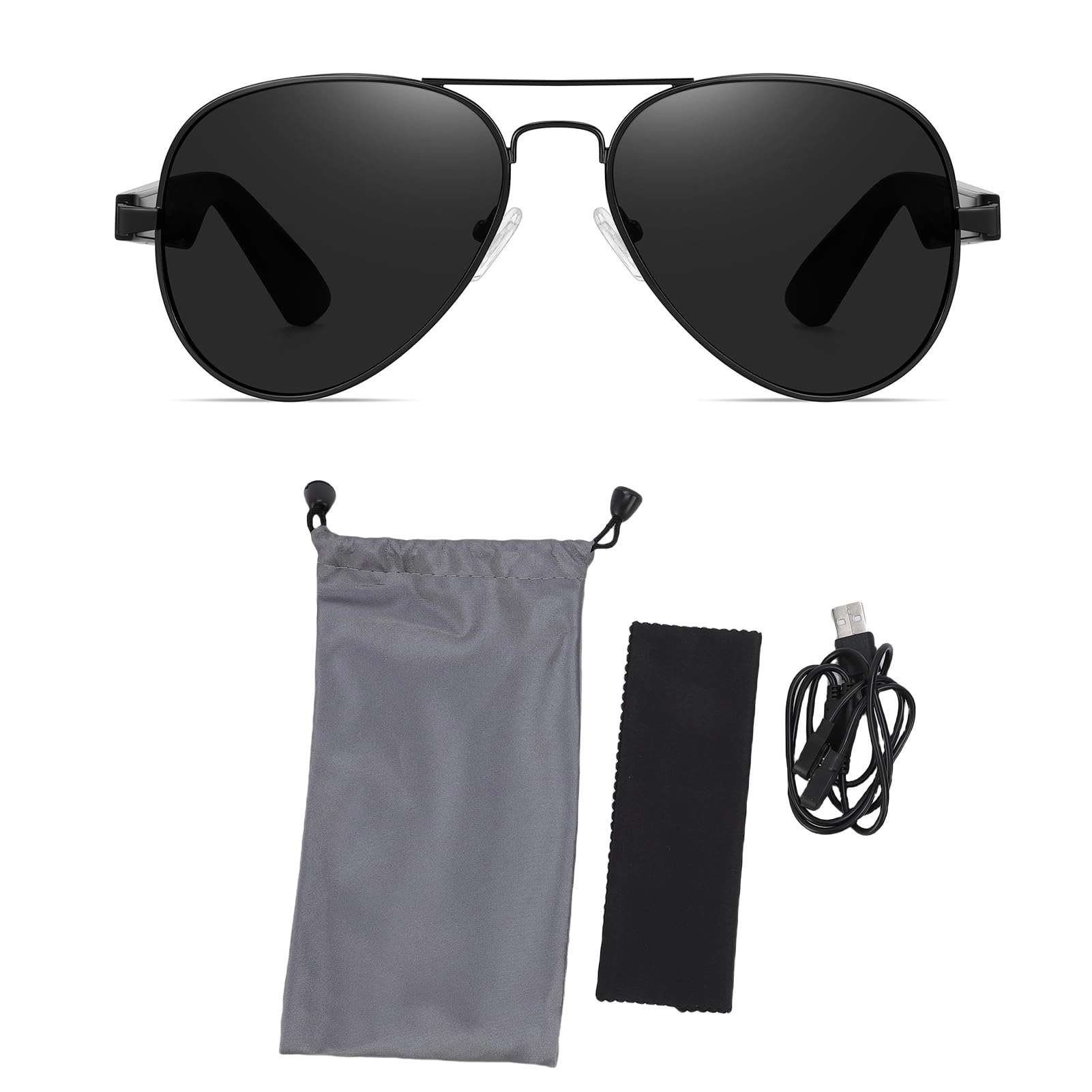 Eacam Wireless BT5.4 Glasses - Anti-Blue Light