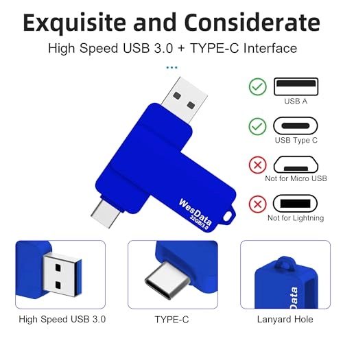 WDUSB06 - USB 3.0 USB C and Type A Port 32GB