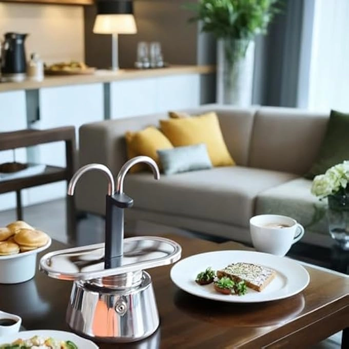 Stovetop Espresso Maker - 100Ml