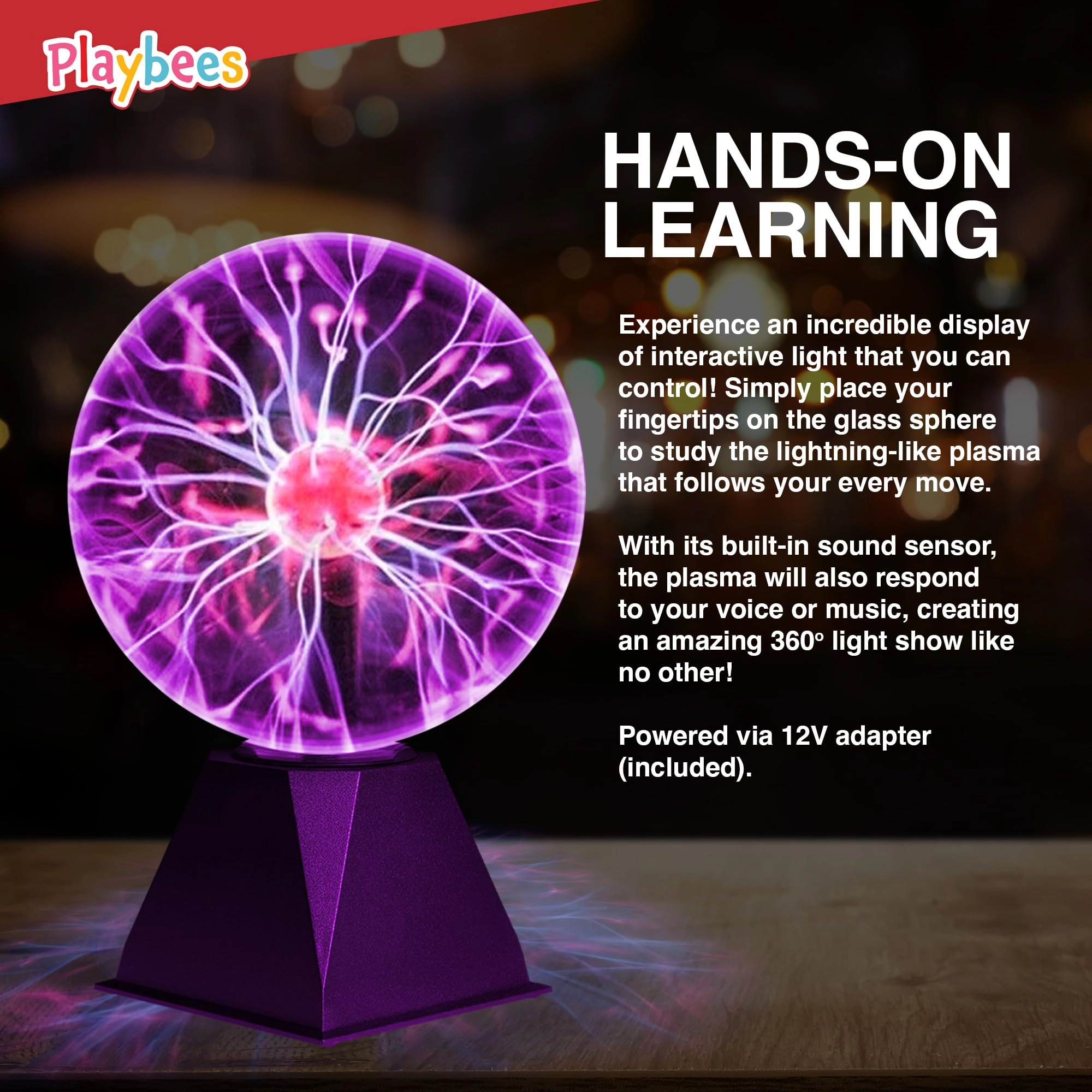 Plasma Ball - 7 Inch Plug-in