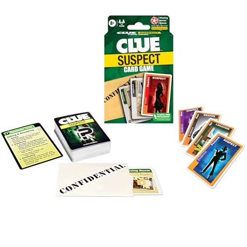 Clue Suspect Card Game
