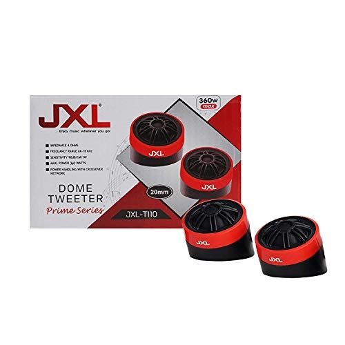 JXL T110 - High Efficiency Dome Car Tweeter 360W MAX