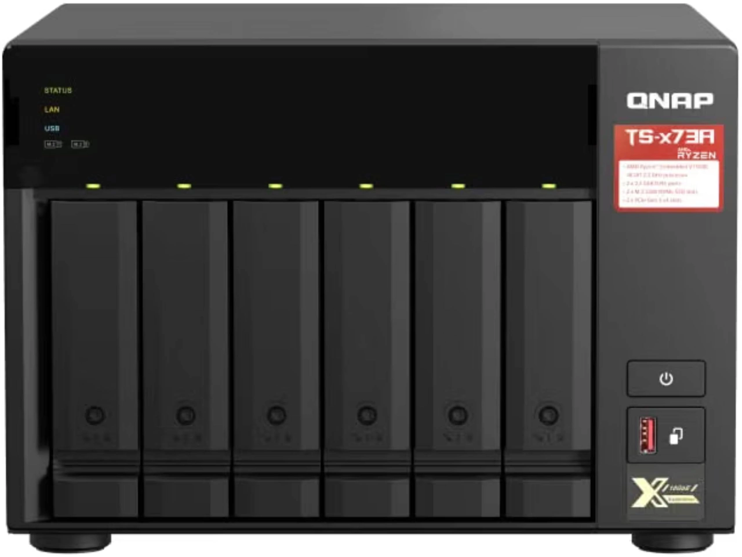 QNAP TS-673A-8G 6-Bay
