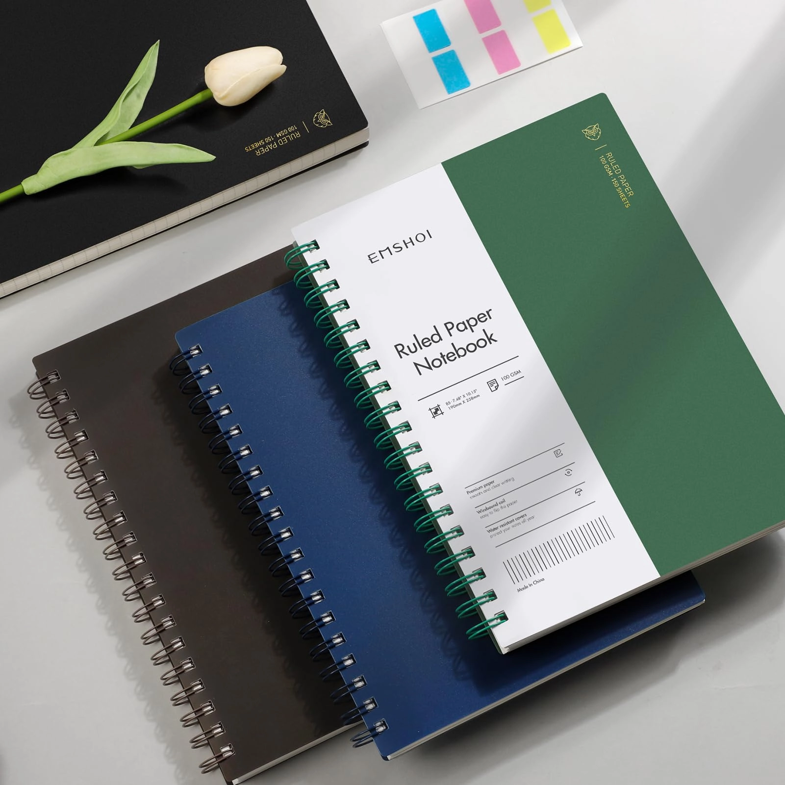 Notebook B5 Spiral - Lined 150 Sheets