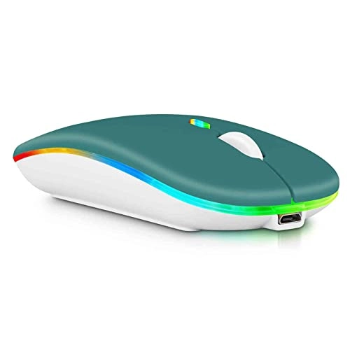 2.4GHz Rechargeable Wireless LED Mouse - Bluetooth