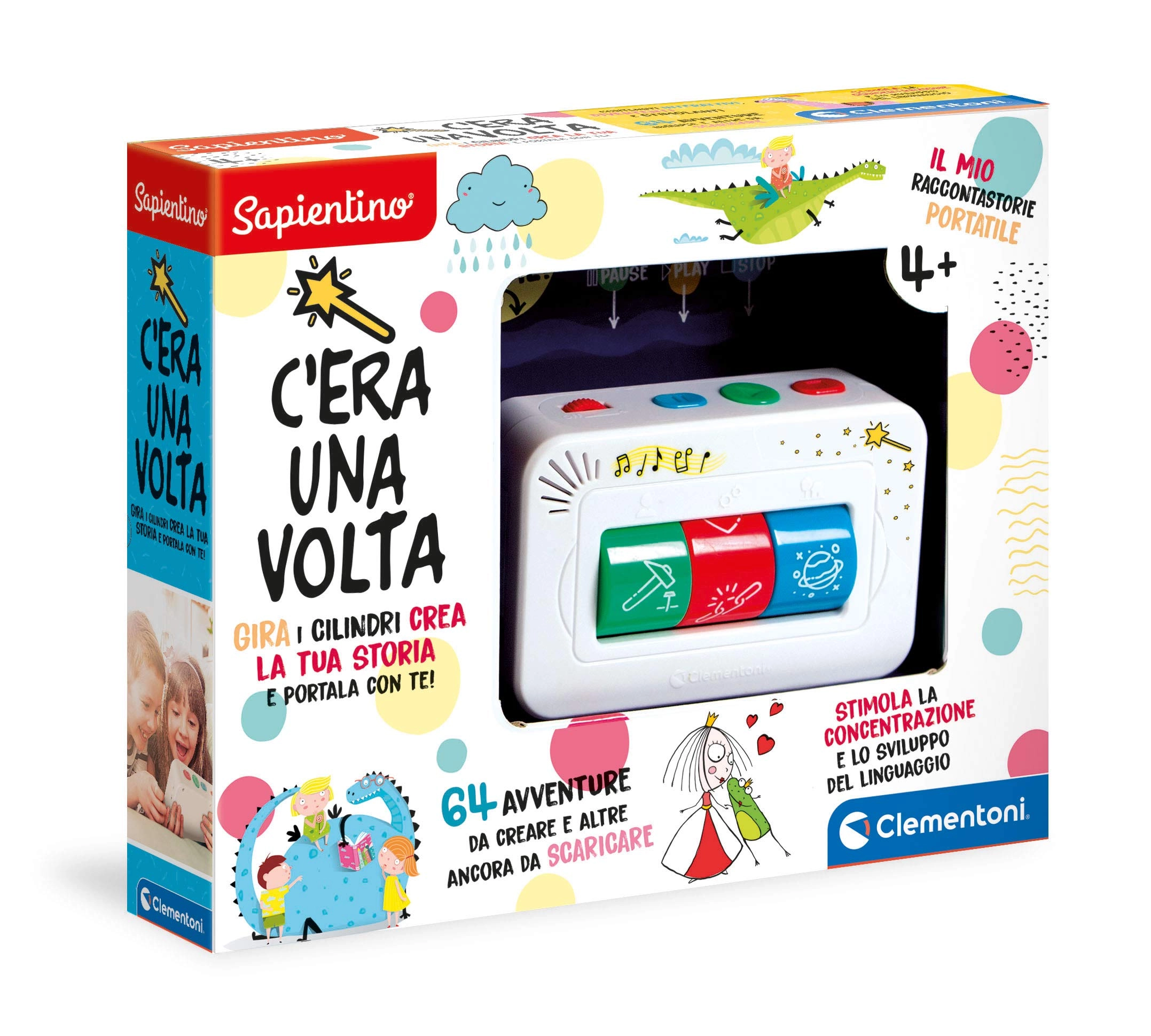 Clementoni Sapientino-C'era UNA Volta Tells Stories - 4-6 years