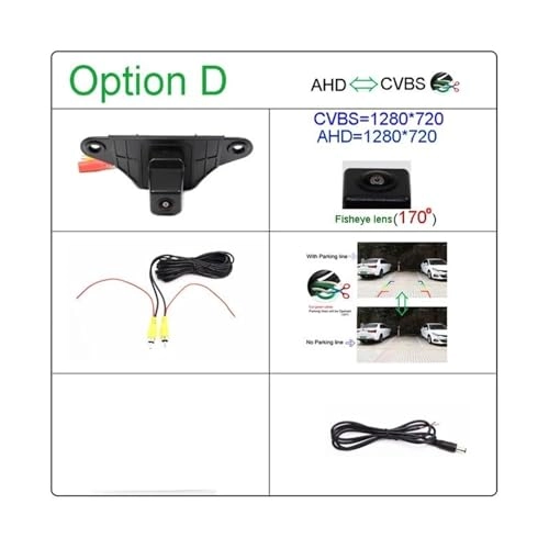 Car Rear View Camera - Night vision 1920 x 1080P