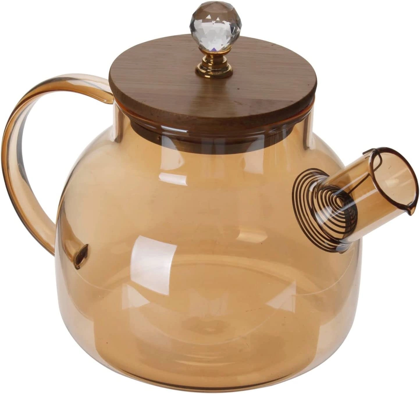 DEEPESH GENERAL TRADING CO LLC Glass Teapot - Borosilicate glass 1 Litre