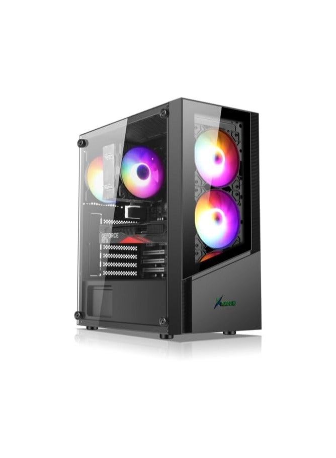 DESKTOP PC - i5-12400F 16GB 1TB + 27 INCH 1080P 100hz MONITOR + KEYBOARD + MOUSE + HEADSET + MOUSEPAD