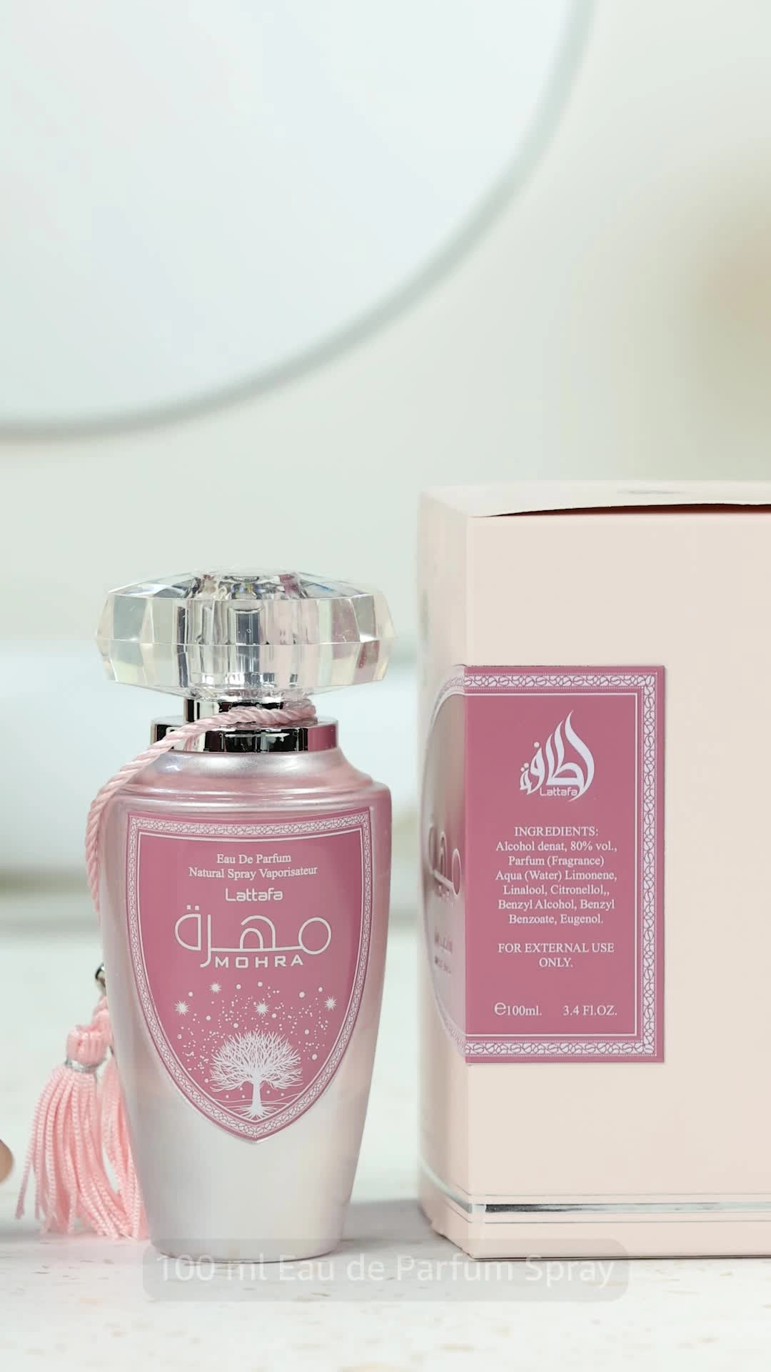 mohra silky rose Eau de Parfum 100ml