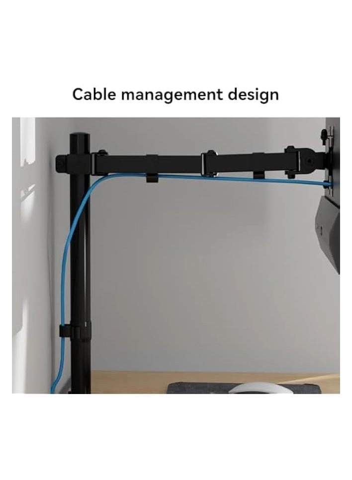 Monitor Mount Arm - Single 20 to 32 inches 75x75mm and 100x100mm
