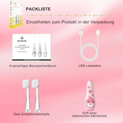 SG2139 - Sonic Toothbrush 1-6 Years