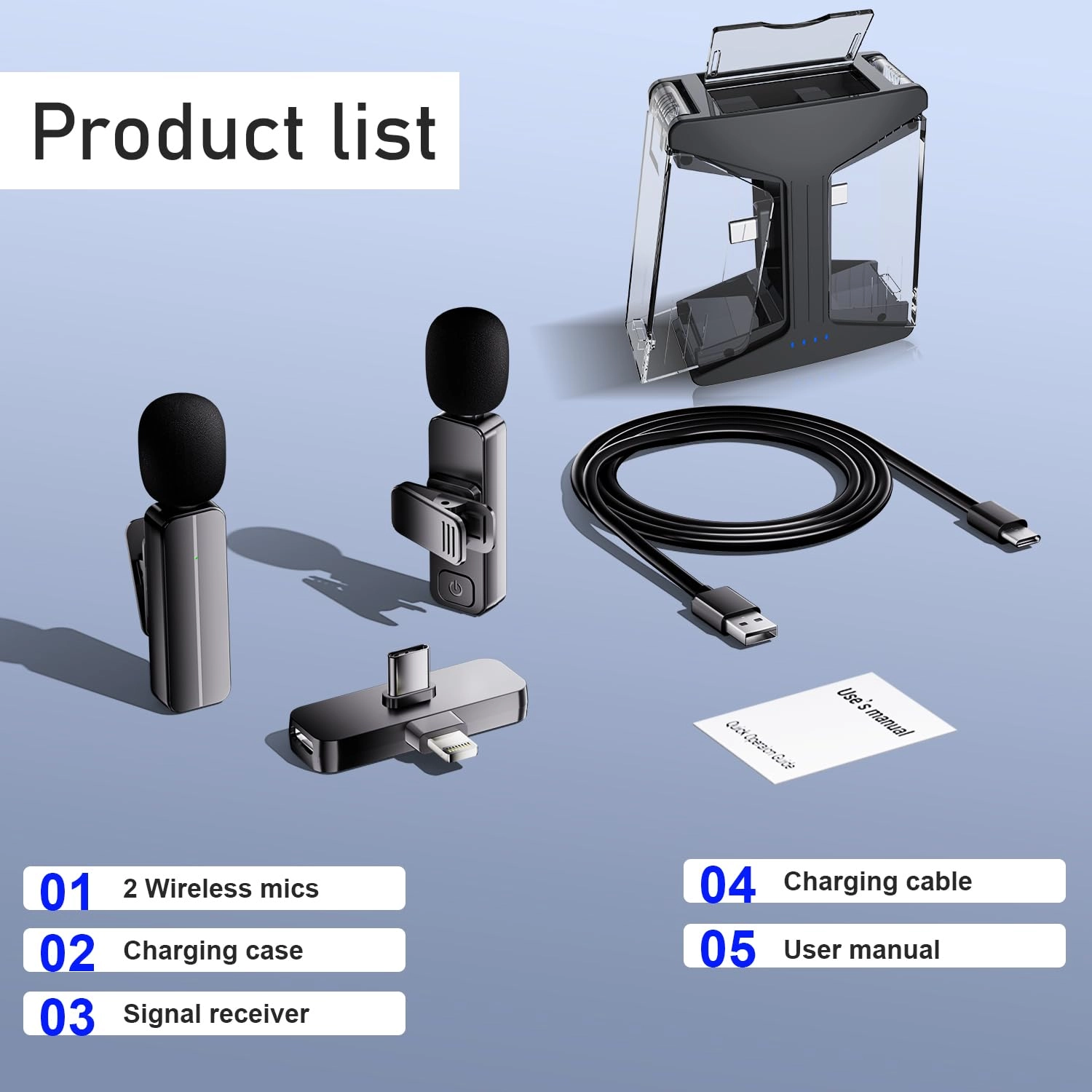 WB281 Wireless+USB Microphone Bundle