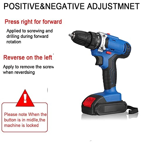 Electric Cordless Screwdriver Drill