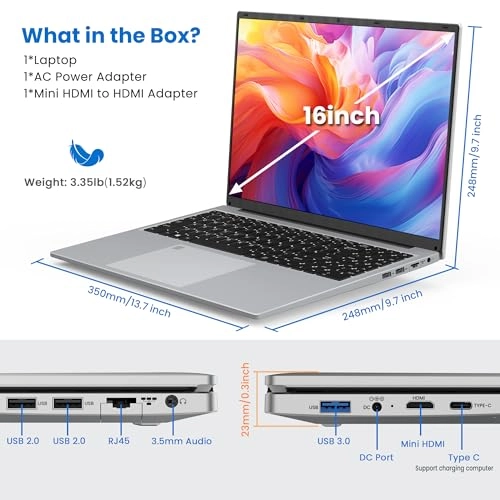 K160 - 16'' N100 16GB DDR4 1TB SSD