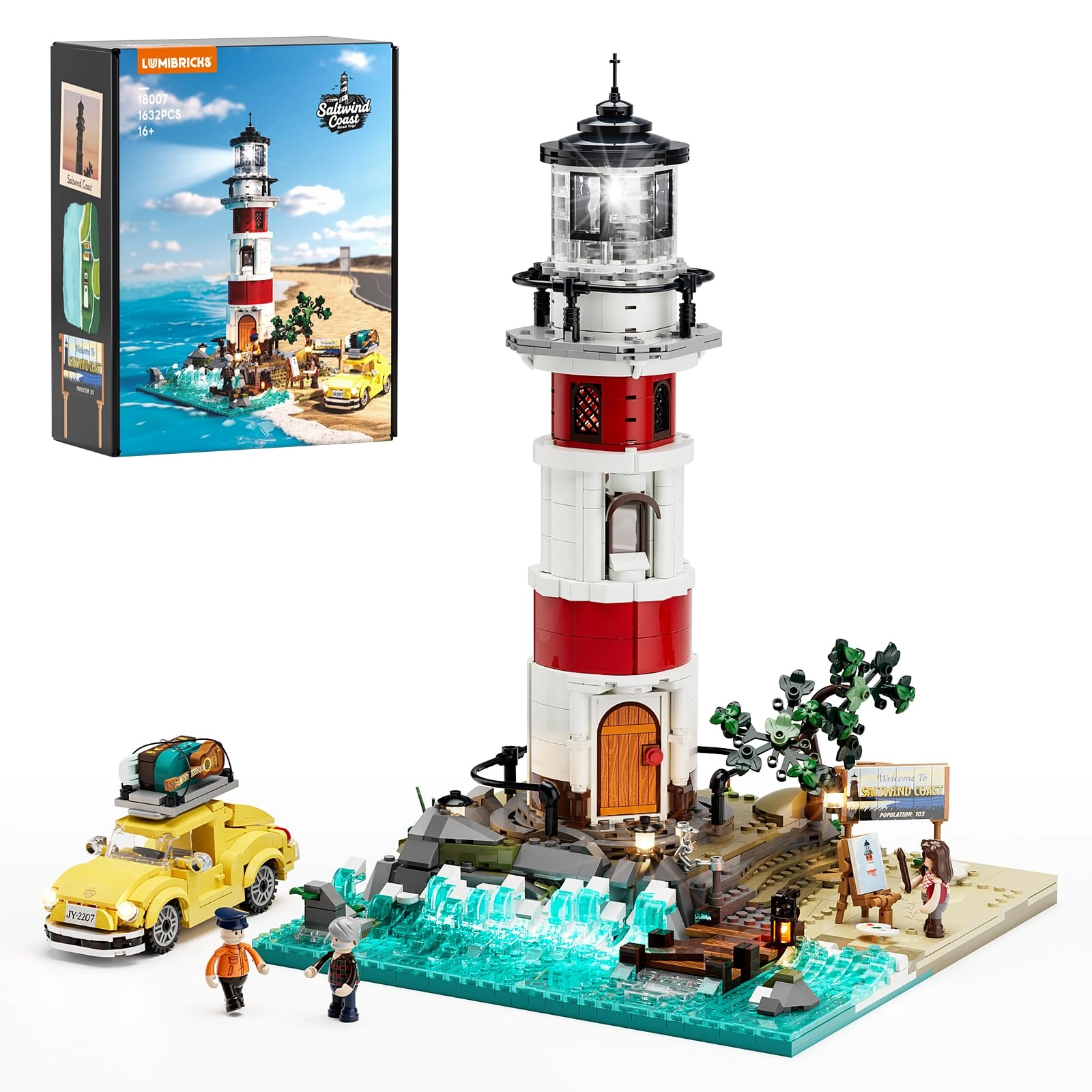 Lumibricks Sunrise Lighthouse - 1632 pcs