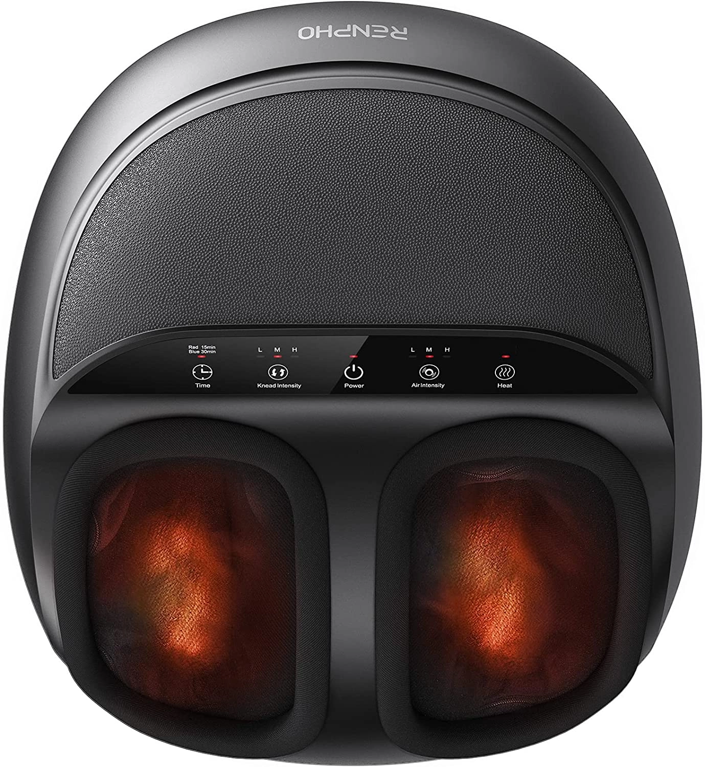 Renpho Shiatsu Foot Massager - Heat Deep Kneading Compression