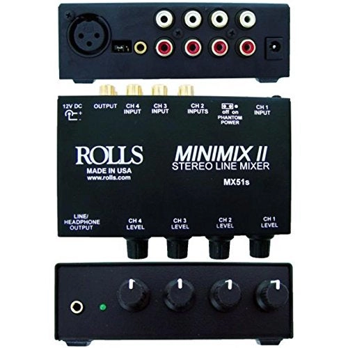 MX51S Mini Mix 2 - Four-Channel