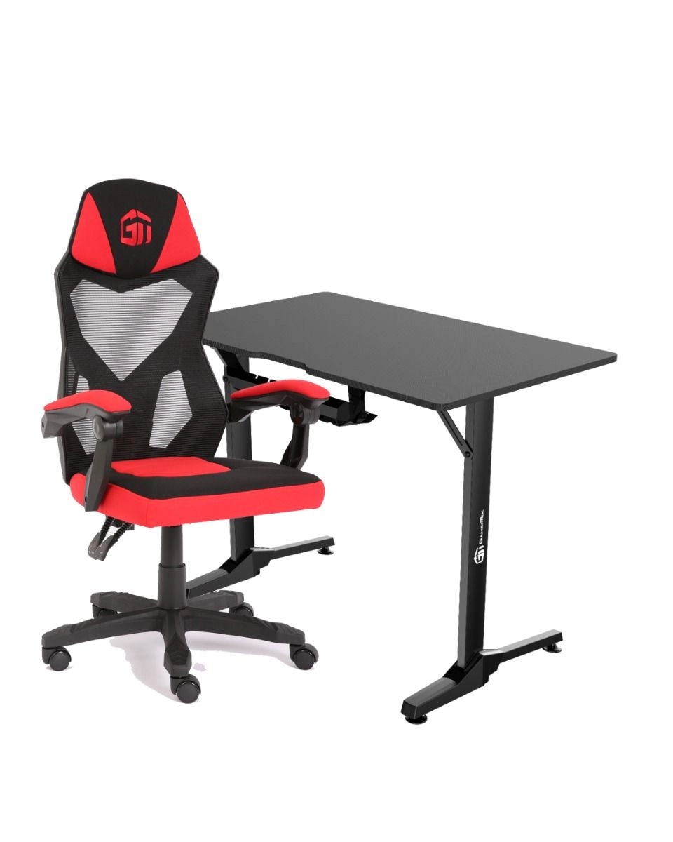 GamerTek Alpha - 100cm x 60cm + Ignite - Red