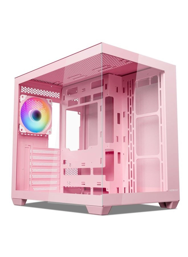 VETROO AL900 - 270° Full View Tempered Glass ATX