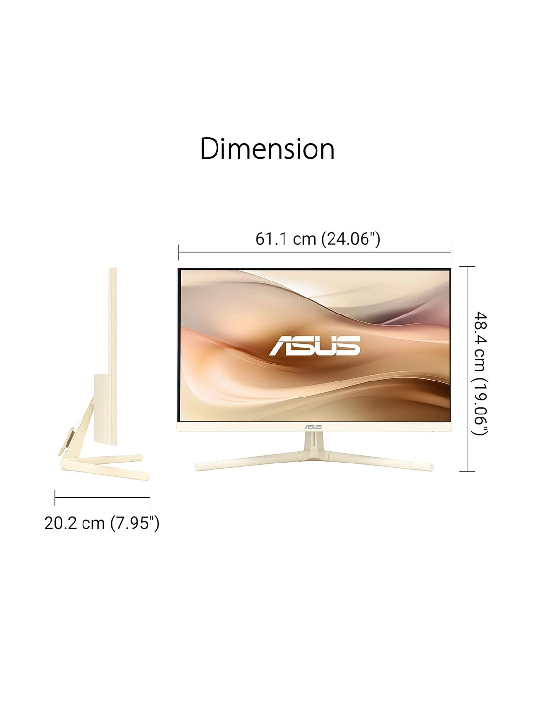 VU249CFE-M - 24 Inches 1920 x 1080 Pixels