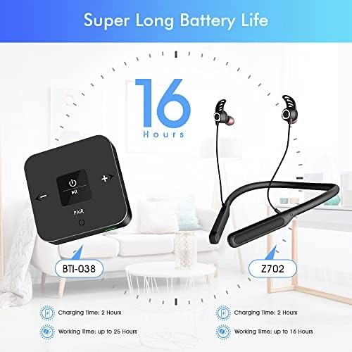 Z702 Wireless Headphone + BTI-038 Wireless Headset