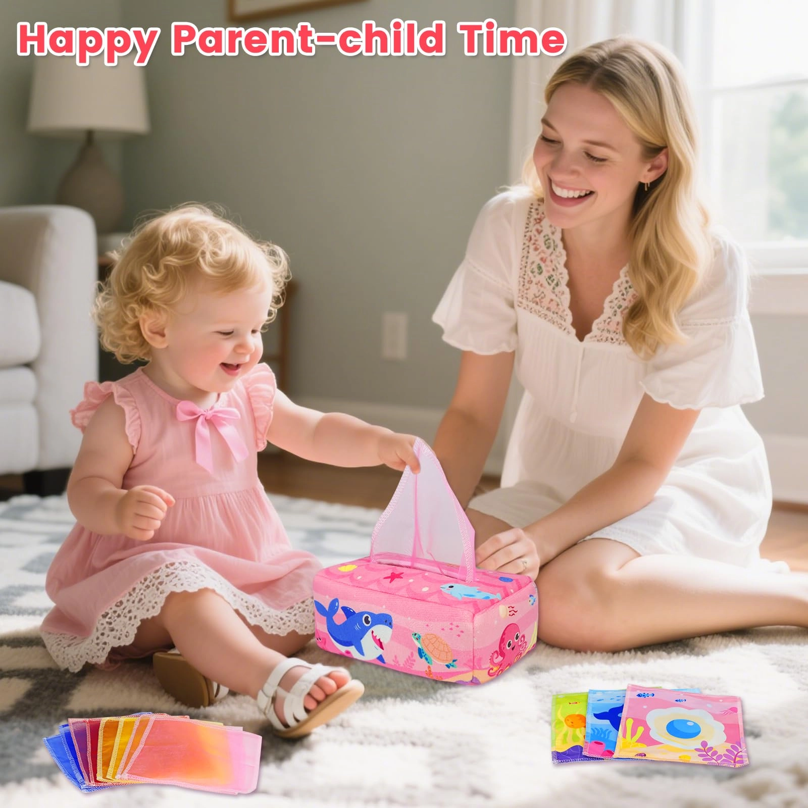 Tissue Box Toy - 5.0 month(s)