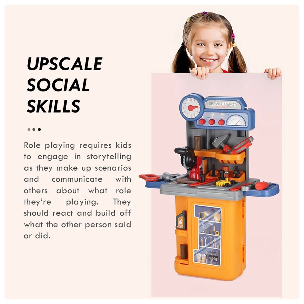 Tool Station Luggage Case - 39pcs (SBF-LS_RPLC_TTYE)