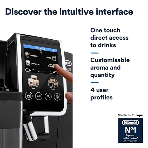 DINAMICA PLUS - ECAM382.70.B 18 One-Touch Recipes