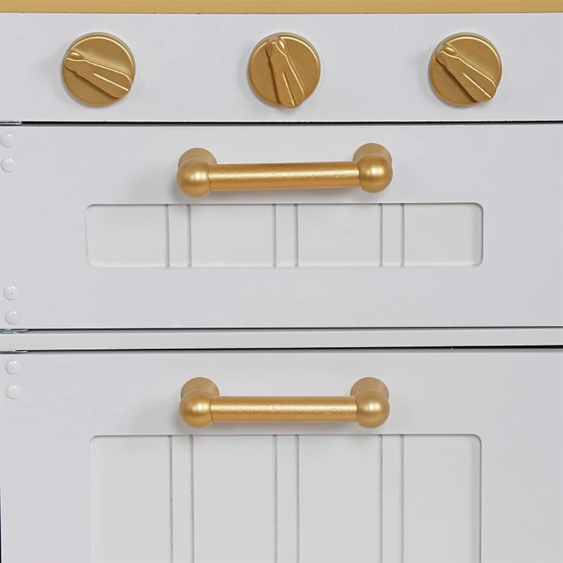 Kids Wooden Kitchen Toys Pretend Play Toyset (5551007-W10C822B)