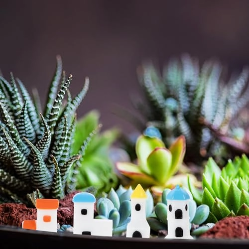 Miniature Lighthouse Figurines - Resin