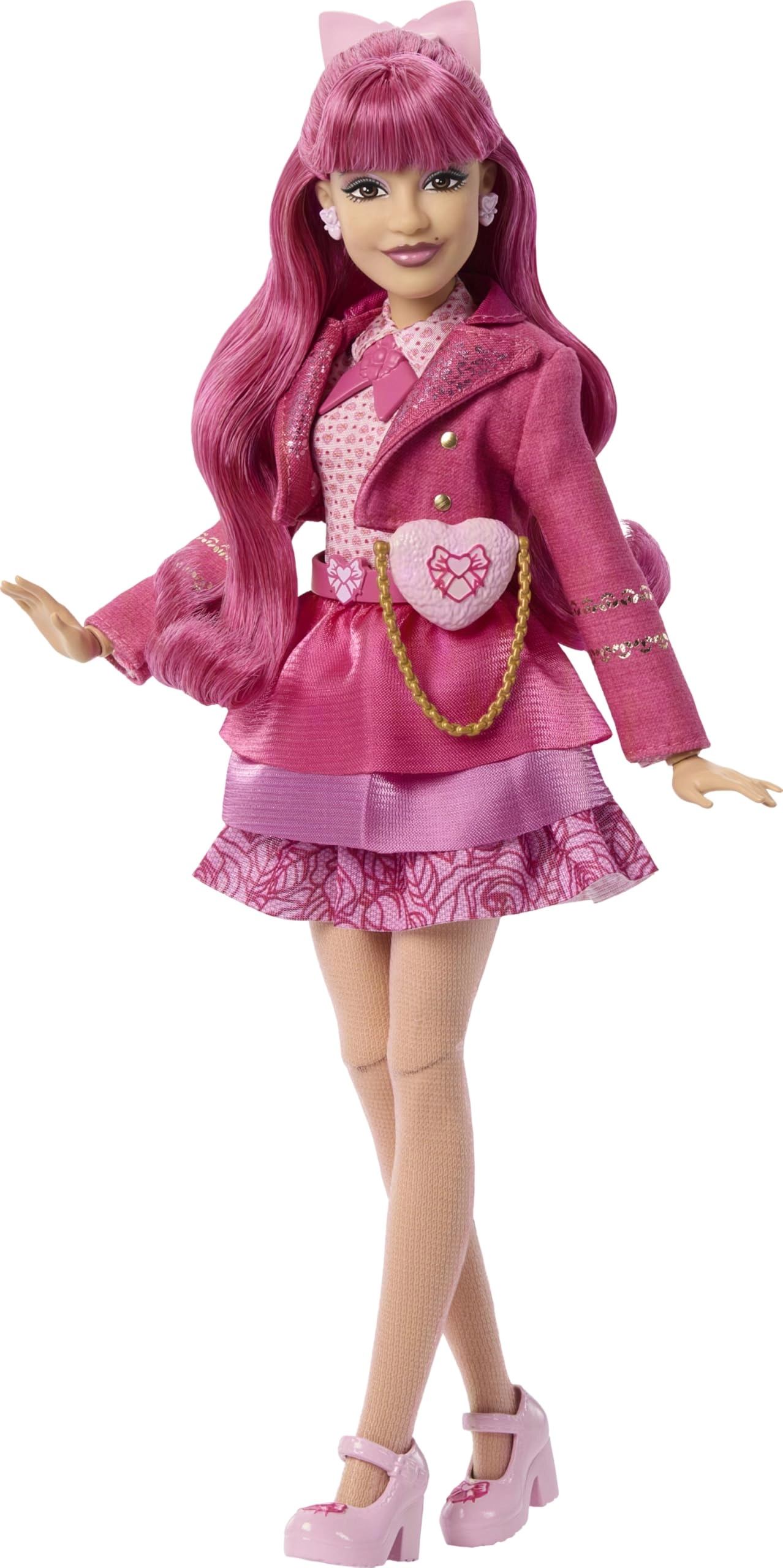 Mattel Pink Fashion Doll - Wicked Wonderland Movie Inspired Clothes Ages 4+
